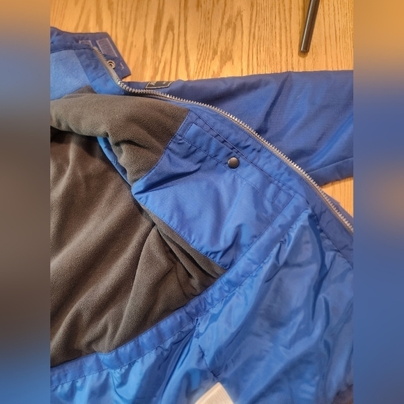 Abercrombie & Fitch Coat Jacket Mens Size Medium Blue Warm Winter - Picture 9 of 15
